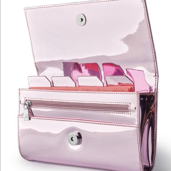 Metallic pink wallet - Picture 9 of 9